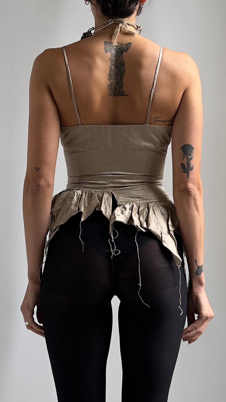 RARE 90S DECONSTRUCTED CORSET TOP / UK 4-6