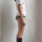 RARE SS 1999 MIU MIU MICRO SHORTS / UK 6