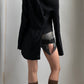 RARE EARLY 2000S COMME DES GARÇONS DECONSTRUCTED PINSTRIPE SUIT TOP / UK 10