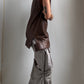 RARE 90S SUPER SOFT LEATHER OVERSIZED VEST / UK 6-10