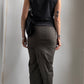 90S TEXTURAL MOCK NECK VEST TOP / UK 6-8