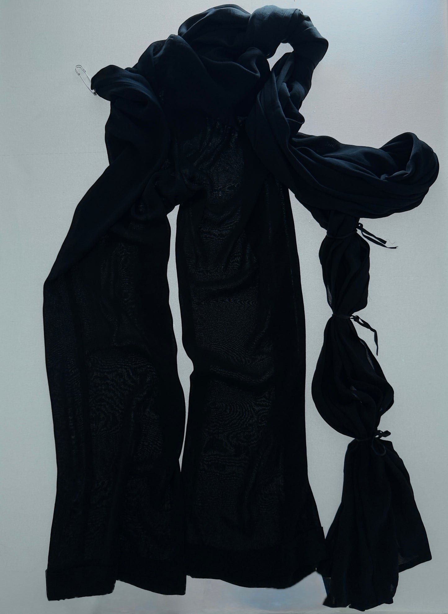 RARE EARLY 2000S YOHJI YAMAMOTO WRAP TROUSERS / UK 8-14