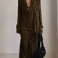 RARE LATE 90S JEAN PAUL GAULTIER OPEN FRONT BONDAGE DRESS / UK 6-10