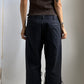 RARE UNDERCOVER DECONSTRUCTED WIDE LEG JEANS / UK 8-12