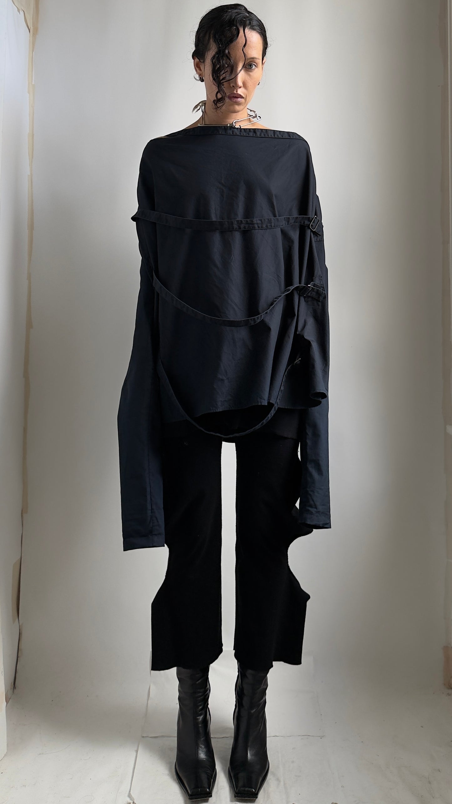 ULTRA RARE EARLY 2000S ISSEY MIYAKE APOC SKIRT TROUSERS / UK 8-12