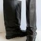RARE MID 2000S ZUCCA JAPAN NAUSICAA SLOUCH BOOTS / 37 / UK 4
