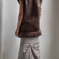 RARE 90S SUPER SOFT LEATHER OVERSIZED VEST / UK 6-10