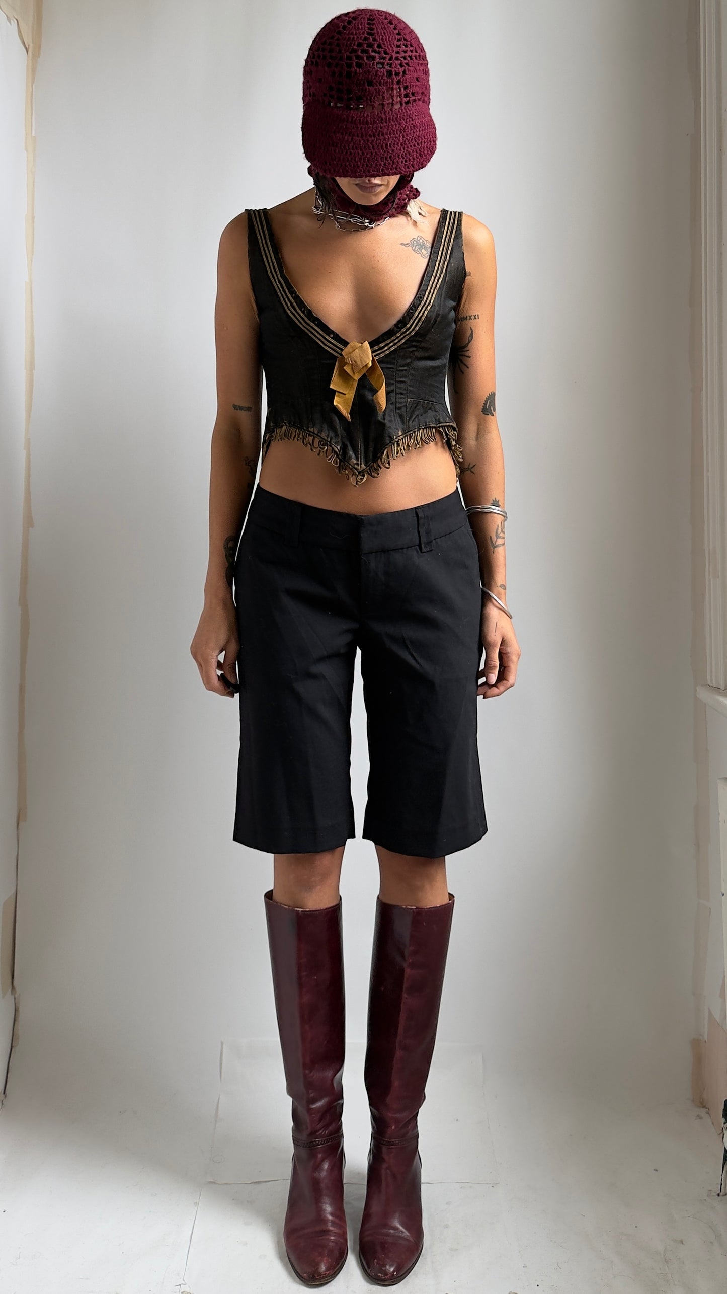 ULTRA RARE GEORGIAN CORSET / UK 6