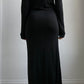 RARE 90S JEAN PAUL GAULTIER OPEN FRONT BONDAGE DRESS / UK 6-10