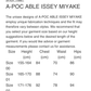 RARE 90S A-POC ISSEY MIYAKE TOP / UK 8-12