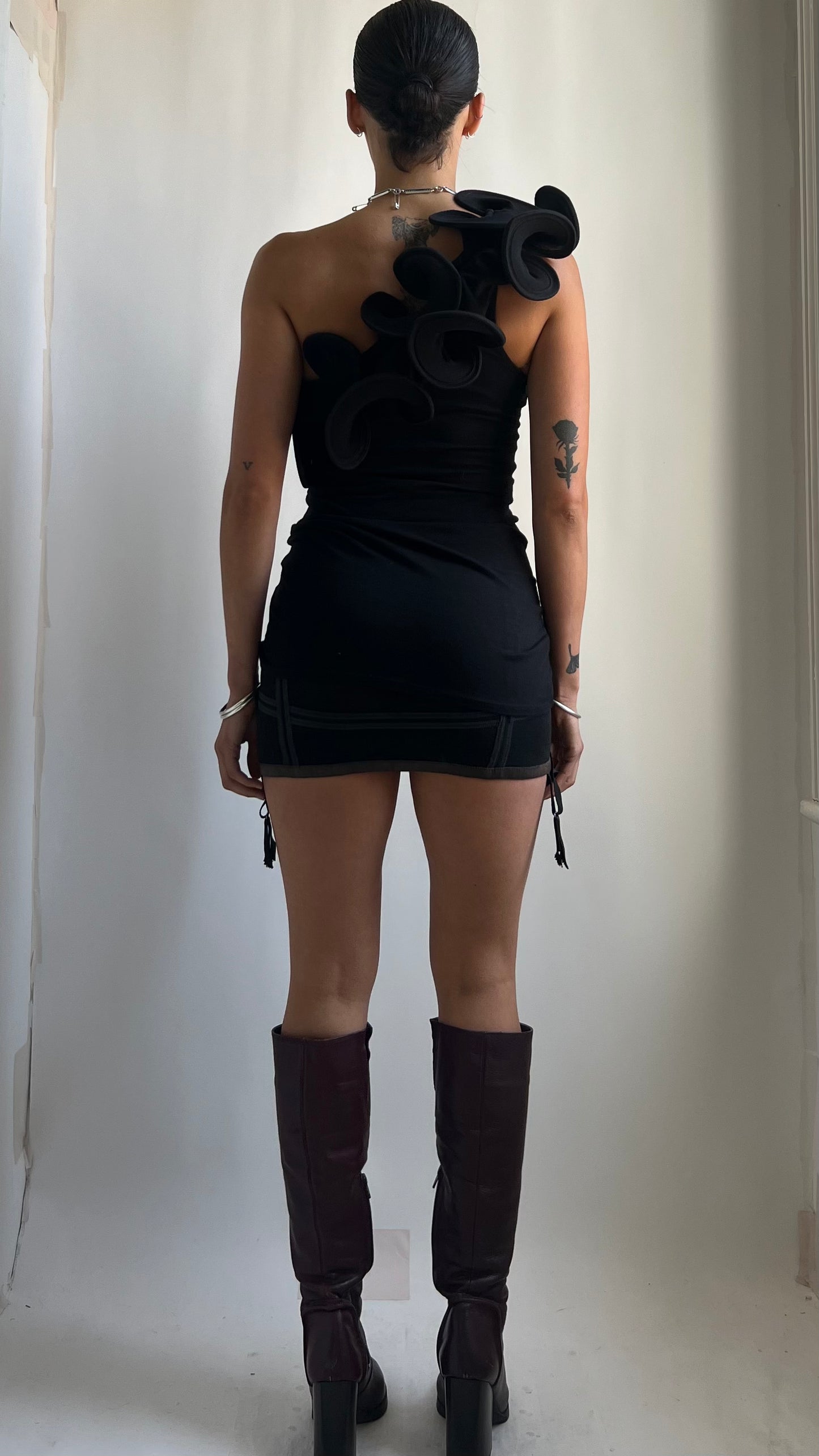 RARE 90S STRUCTURAL ONE SHOULDER TOP / UK 6-10